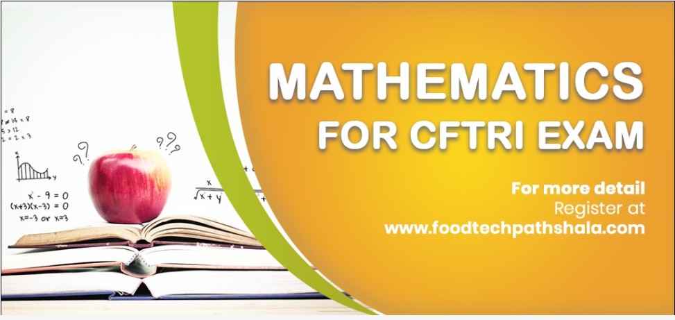 CFTRI EXAM – Mathematics